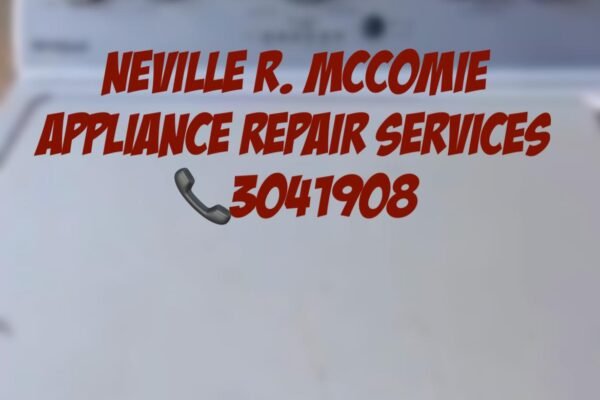 Neville R. McComie appliance repair services